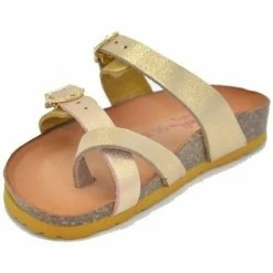Bionatura FLOPS FILLE DOUBLE BANDE Couleur Beige 7 Bionatura FLOPS FILLE DOUBLE BANDE Couleur Beige -Chaussures Bonarotti Soldes 23558009 500 C